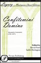 Confitemini Domino SSA choral sheet music cover